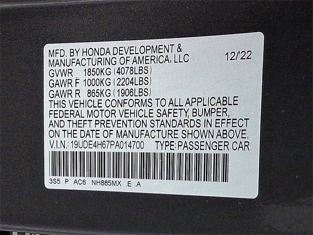 2023 Acura Integra w/A-Spec Technology Package