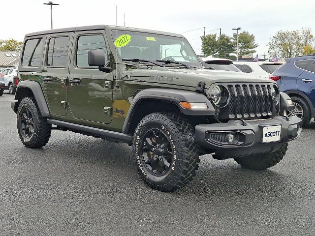 2022 Jeep Wrangler Unlimited Willys