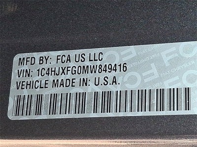 2021 Jeep Wrangler Unlimited Rubicon