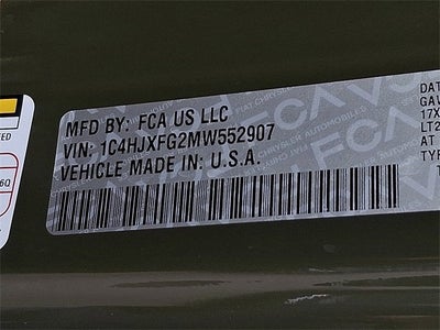 2021 Jeep Wrangler Unlimited Rubicon