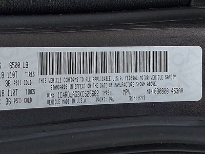 2019 Dodge Durango SXT Plus