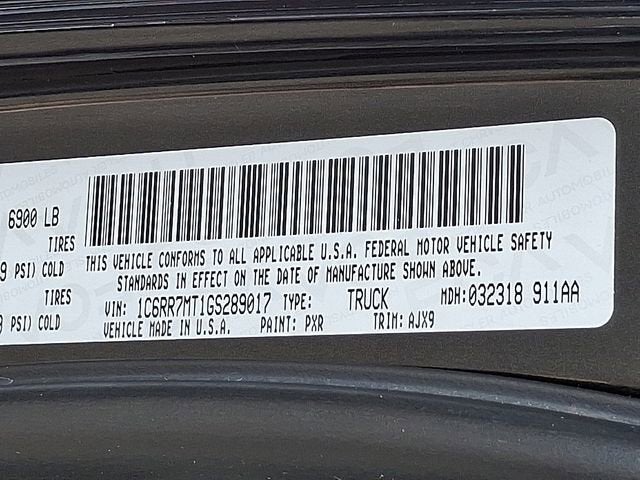 2016 RAM 1500 Sport
