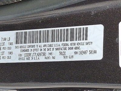 2020 RAM 1500 Laramie