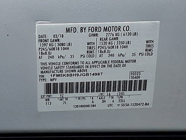 2018 Ford Explorer Base