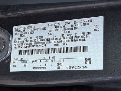 2023 Ford Escape ST-Line