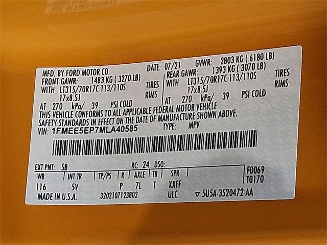 2021 Ford Bronco First Edition