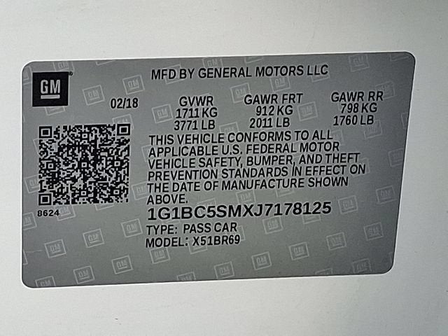 2018 Chevrolet Cruze LS