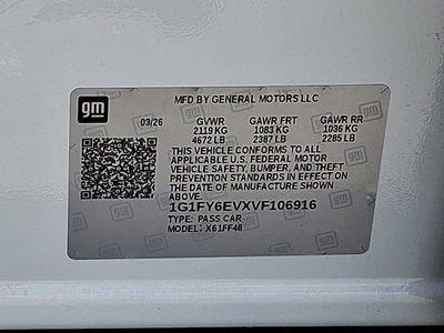 2027 Chevrolet Bolt LT