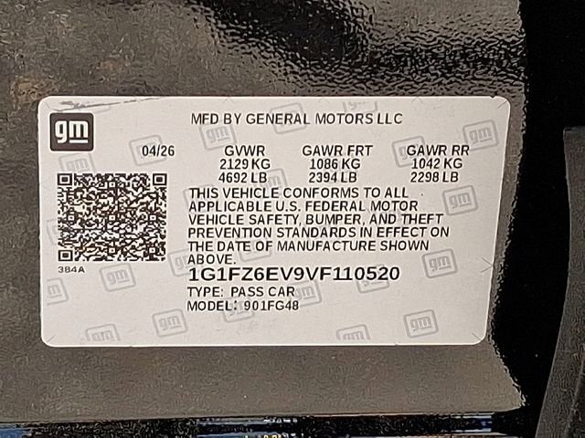 2027 Chevrolet Bolt RS