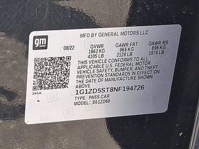 2022 Chevrolet Malibu LT