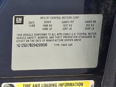 2009 Chevrolet Malibu LS w/1LS