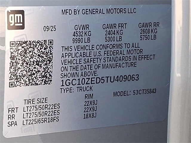 2026 Chevrolet Silverado EV LT - Extended Range