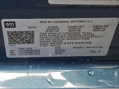 2026 Chevrolet Silverado 2500 HD LT