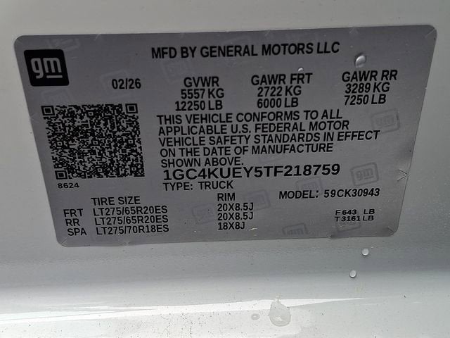 2026 Chevrolet Silverado 3500 HD LTZ