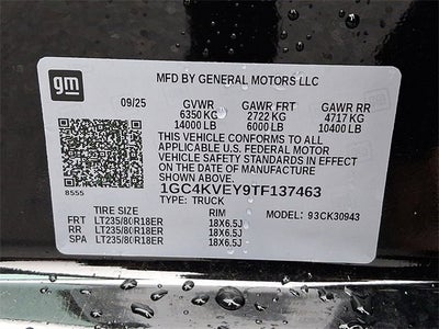 2026 Chevrolet Silverado 3500 HD High Country DRW