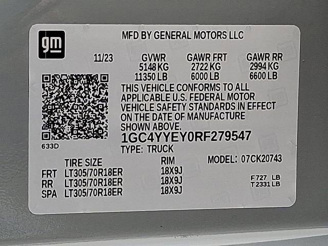 2024 Chevrolet Silverado 2500 HD ZR2