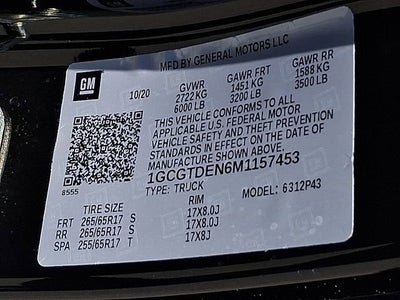 2021 Chevrolet Colorado 4WD Z71