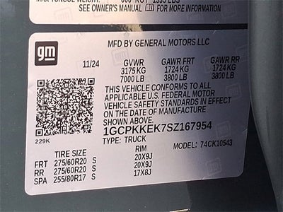 2025 Chevrolet Silverado 1500 LT (2FL)