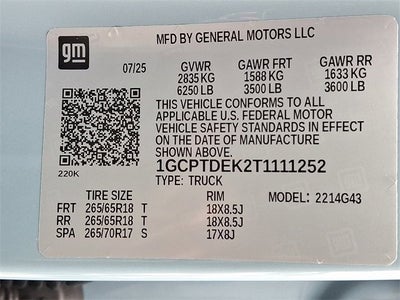 2026 Chevrolet Colorado Z71