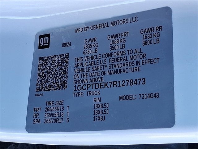 2024 Chevrolet Colorado Z71