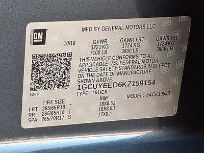 2019 Chevrolet Silverado 1500 RST