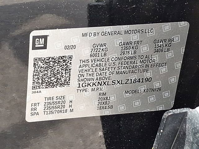 2020 GMC Acadia Denali