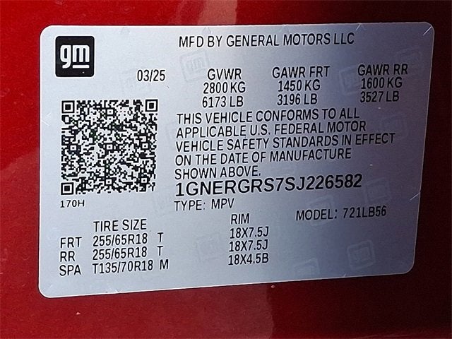 2025 Chevrolet Traverse LT