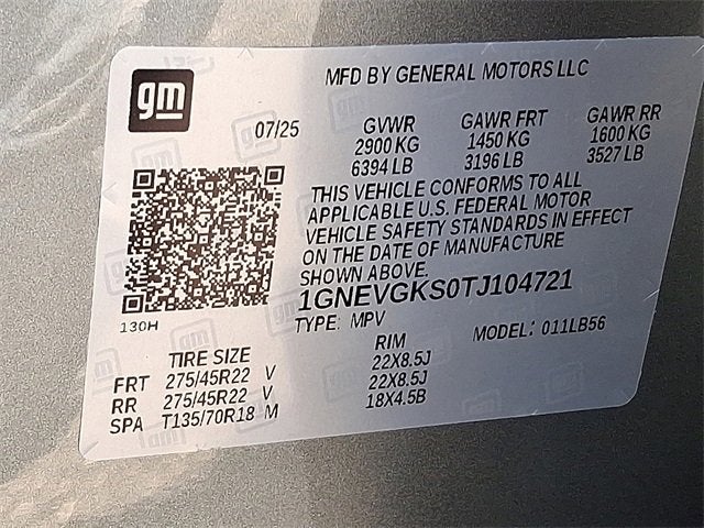 2026 Chevrolet Traverse LT