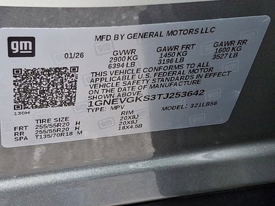 2026 Chevrolet Traverse LT