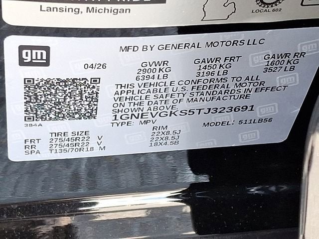 2026 Chevrolet Traverse LT
