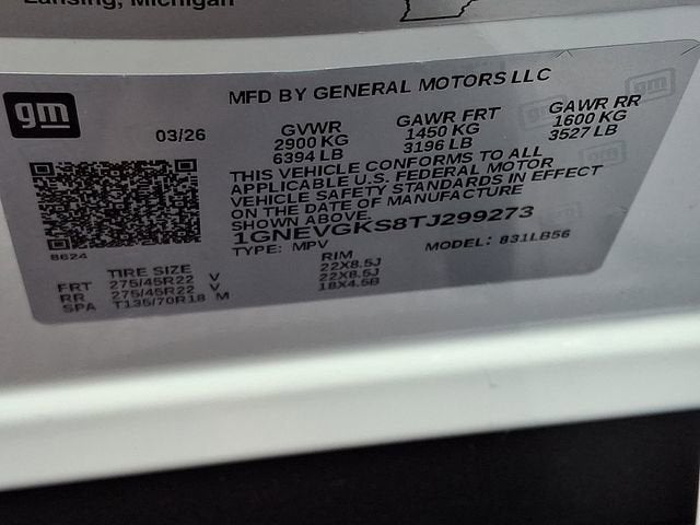 2026 Chevrolet Traverse LT
