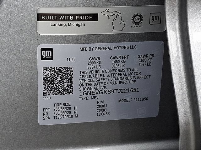 2026 Chevrolet Traverse LT