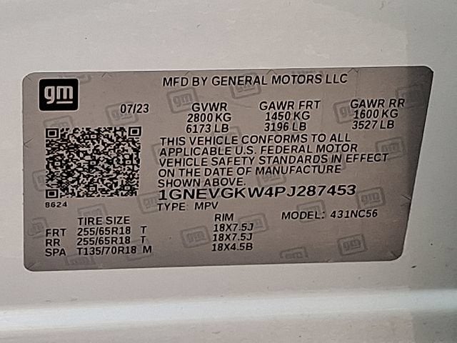 2023 Chevrolet Traverse LT Cloth
