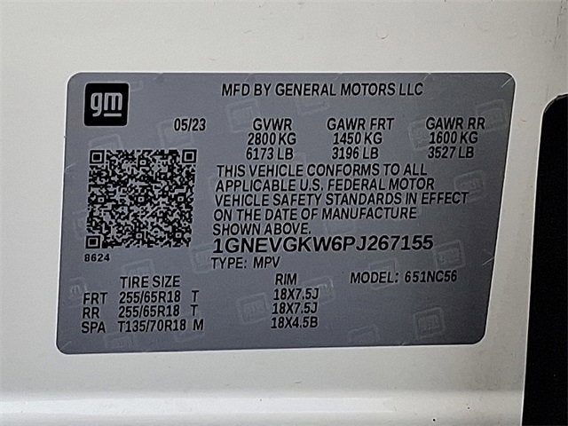 2023 Chevrolet Traverse LT Cloth