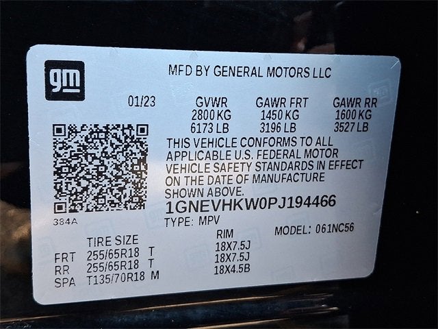 2023 Chevrolet Traverse LT Leather