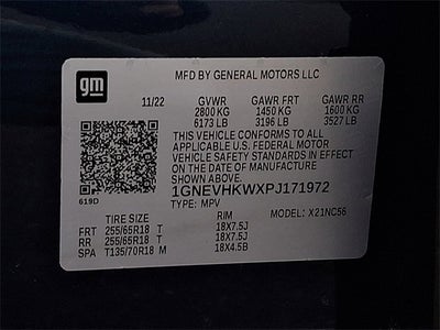 2023 Chevrolet Traverse LT Leather