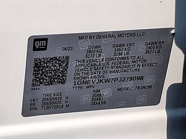 2023 Chevrolet Traverse RS