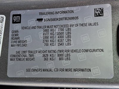 2026 Chevrolet Suburban RST