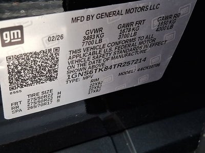 2026 Chevrolet Tahoe High Country