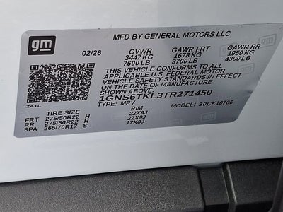 2026 Chevrolet Tahoe High Country