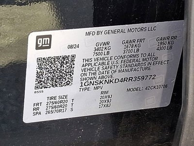 2024 Chevrolet Tahoe LT