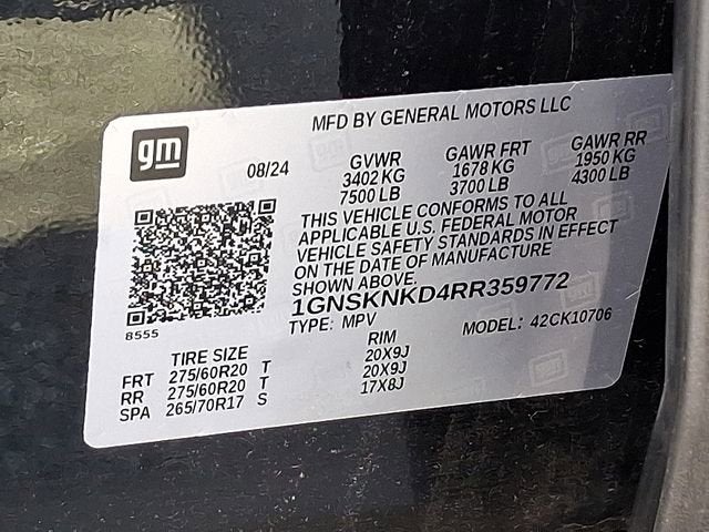 2024 Chevrolet Tahoe LT
