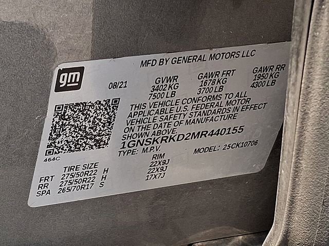 2021 Chevrolet Tahoe RST