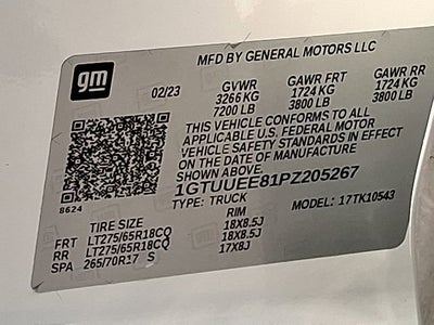 2023 GMC Sierra 1500 AT4