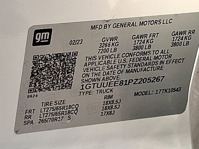 2023 GMC Sierra 1500 AT4