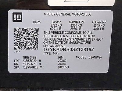 2025 Cadillac XT6 Premium Luxury