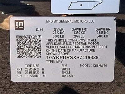 2025 Cadillac XT6 Premium Luxury