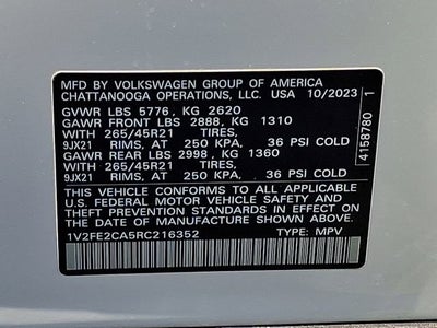 2024 Volkswagen Atlas Cross Sport 2.0T SEL Premium R-Line