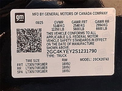 2025 Chevrolet Silverado 2500 HD ZR2