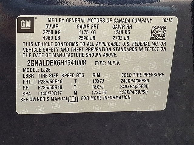 2017 Chevrolet Equinox Premier